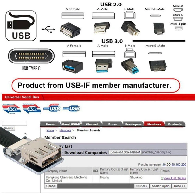Alt view image 3 of 7 - AJMRTC 50cm Up Angled USB 2.0 Type-A Male to Female Flat Slim FPC Extension Cable, Ultra Thin Ribbon Data Cord for FPV Drone, Hard Disk, Scanner, Printer & Narrow Space Installation