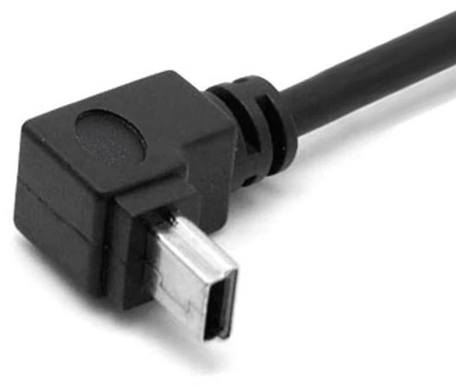 Alt view image 5 of 7 - AJMRTC GPS Mini USB 5Pin 90 Degree Up & Down Angled Male to Mini USB 5Pin Female Extension Cable, USB2.0 Extender Cord for GPS Navigator, Digital Camera and Portable Mini USB Devices