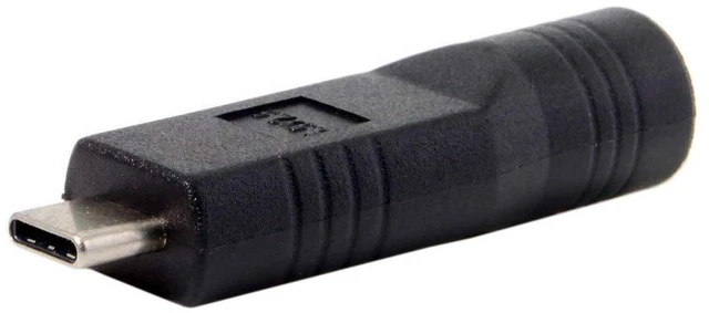 Alt view image 7 of 7 - AJMRTC DC Jack 5.5*2.1mm Input to USB-C Type-C Power Charge Adapter, DC Barrel to USB-C Power Plug Converter for Laptop, Phone, Power Bank and Mobile Devices Charging
