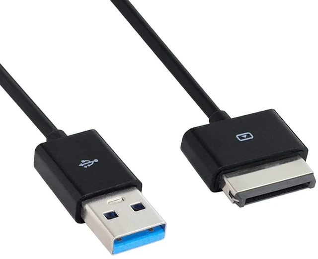 Alt view image 7 of 7 - AJMRTC USB 3.0 to 40Pin Charging Data Sync Cable for ASUS Eee Pad Transformer TF101 Slider SL101 Tablet, Replacement 40 Pin Dock Connector Cord for Charging and File Data Transfer