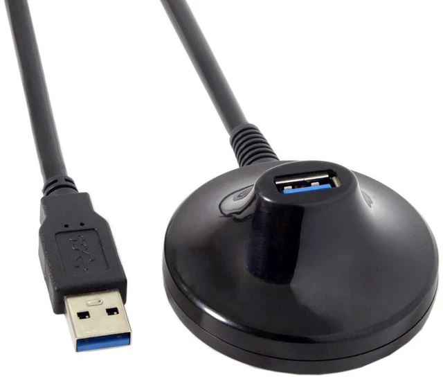 Alt view image 4 of 6 - AJMRTC USB 3.0 Type-A Male to Female Extension Docking Cable, 0.8M 5Gbps High Speed USB A Extender Cord, Portable Extension Dock Station Cable for PC, Laptop, USB Flash Drives and Peripherals
