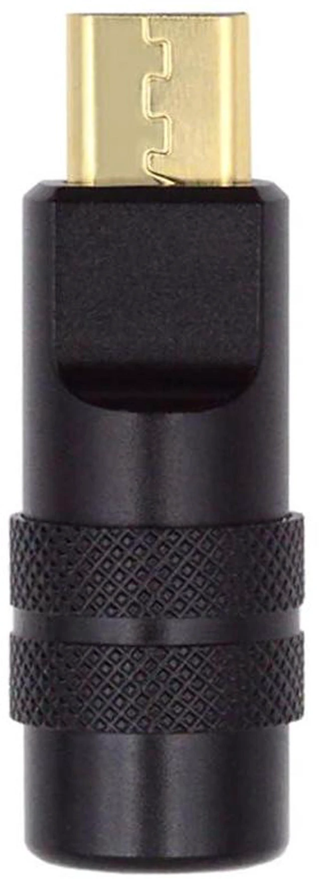Main image of AJMRTC Micro USB 2.0 5Pin Male Solder Connector, Black Aluminum Alloy Shell DIY Micro USB Plug, Soldering Type for 4.0mm~6.0mm Outer Diameter Cable, OEM Customizable for Handmade Cable Assembly & Repa