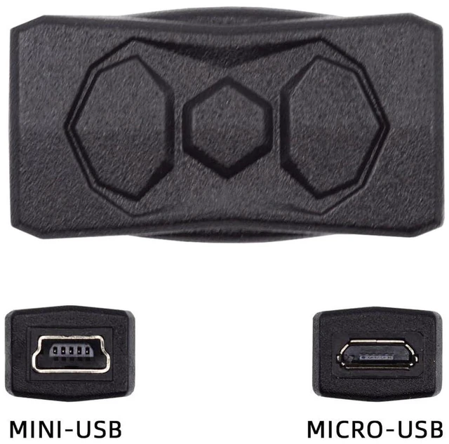 Alt view image 6 of 7 - AJMRTC 6Pcs/Lot USB 2.0 Extension Adapter Set, Type-A, Micro USB & Mini USB 5Pin Male to Female Connector, 480Mbps Data Sync, 5V 2A Power Charging for Android, Cameras, GPS and Portable USB Devices