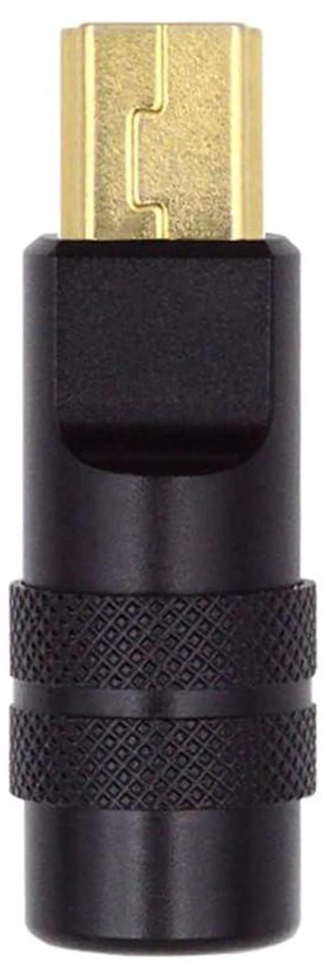 Main image of AJMRTC Mini USB 2.0 5Pin Male Solder Connector, Black Aluminum Alloy Shell DIY Mini USB Plug, Soldering Type for 4.0mm~6.0mm Outer Diameter Cable, OEM Customizable for Handmade Cable Assembly & Repair
