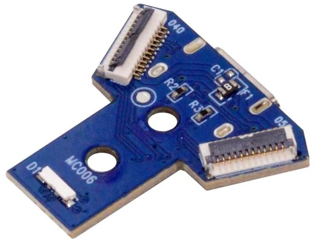 Main image of AJMRTC DIY Solder Type-C Female Socket Module, Replacement for Micro-USB 5Pin Port, Repair Connector Board for JDS-040 JDS-050 JDS-055 Game Controller Charging Port Repair