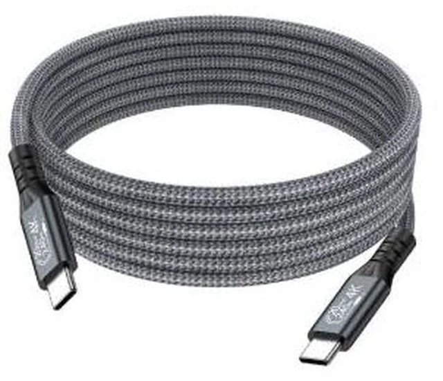 Main image of AJMRTC 16.4FT USB-C to USB-C Full Feature USB3.2 Cable, 20Gbps Data Transfer, PD 240W Fast Charging, 4K@60Hz Video Output Cord for Laptops, Smartphones and Monitors