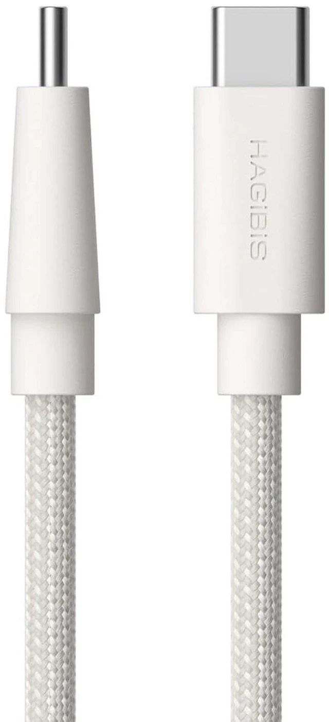 Main image of AJMRTC 4.9FT White Wedge Joint USB-C Cable, 240W PD Fast Charging, USB2.0 480Mbps Data Transfer Flexible Type-C Cord for iPhone 17,16,15 Pro Max, MacBook Pro and MacBook Air