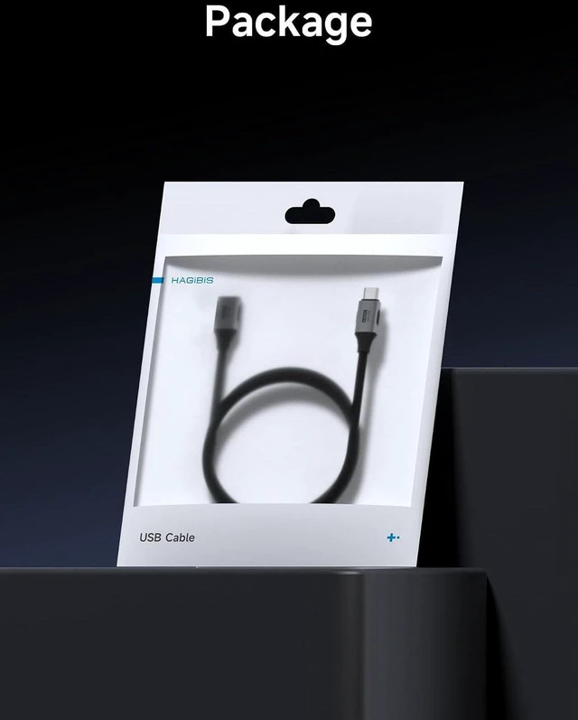 Alt view image 7 of 7 - AJMRTC 3.3FT Middle 90 Degree Braided USB4 V2.0 USB-C Cable, 80Gbps Data Transfer, 240W PD Fast Charging, 8K@60Hz Video Cord, Compatible with iPhone 17 16 15 Pro Max, iPad Pro, MacBook, Thunderbolt 5/