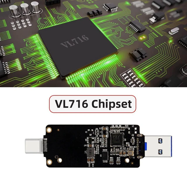 Alt view image 6 of 7 - AJMRTC USB3.0 Type-C to CFast 2.0 Card Adapter PCBA, CFast Card Reader Module for Desktop Laptop, High Speed CFast Memory Card Reader Board Without Housing
