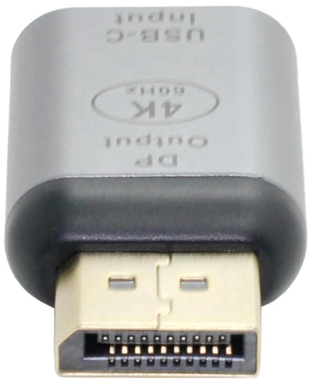 Alt view image 2 of 7 - AJMRTC USB-C Female Source to DisplayPort DP Sink Adapter, 4K@60Hz 1080p Video Output, Type C Female to DP Converter for Laptop, Tablet, Phone, HDTV, Monitor