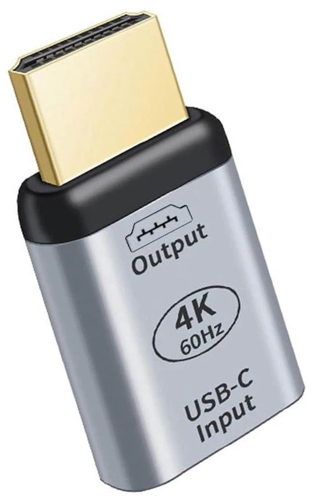 Alt view image 3 of 7 - AJMRTC USB-C Female Source to HDMI Sink Adapter, 4K@60Hz 1080p Video Output, Type C Female to HDMI Converter for Laptop, Tablet, Smartphone, HDTV Monitor