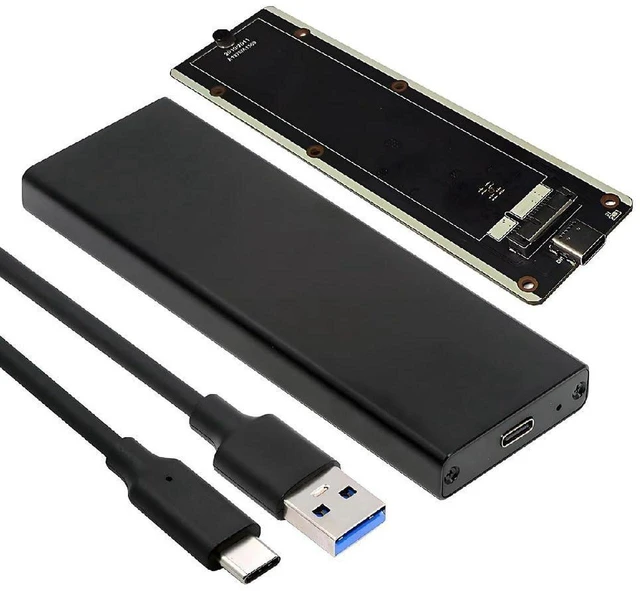 Main image of AJMRTC 6+12Pin Mac SSD to USB3.0 Type-C 5Gbps External Enclosure Adapter, Portable Hard Disk Case for 2010 2011 MacBook Air Pro A1369 A1370 SSD, USB-C Storage Dock for Data Backup & Disk Recovery