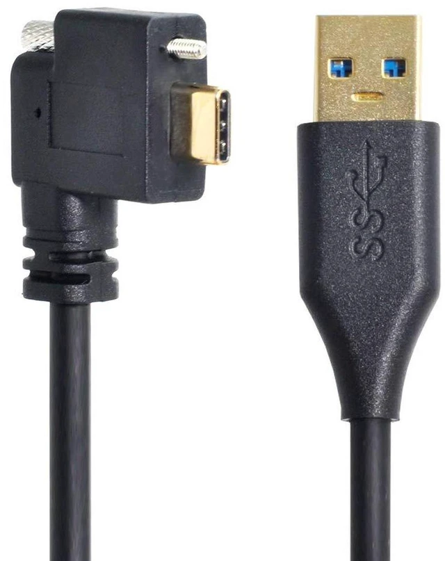 Alt view image 4 of 5 - AJMRTC USB Type-C to USB-A 3.0 Male Data Cable, 3.94ft 5Gbps High Speed Transfer Cord, USB C to USB 3.0 Cable for Camera, External Hard Drive, Laptop, Tablet, USB-A to USB-C Data Sync Cable
