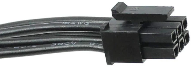 Alt view image 3 of 6 - AJMRTC 40CM 6Pin to SATA SSD Power Cable, Desktop PSU Expansion Wire for DELL Vostro 3070 3670 3967 3977 3980, 6 Pin to SATA Hard Drive Power Adapter Cord for Internal Storage Upgrade