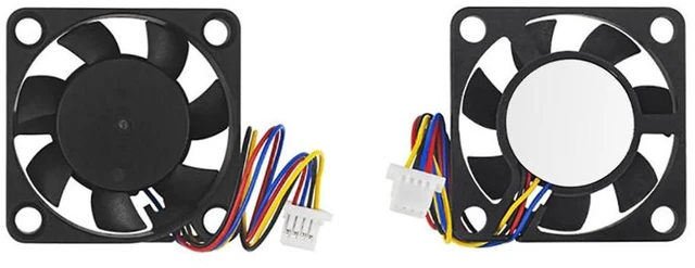 Alt view image 3 of 5 - AJMRTC DC5V 4Pin PWM Brushless Cooling Fan 30x30x7mm, High Speed Quiet Cooler Fan Compatible with Raspberry Pi 5 Motherboard, Small Mini DC Brushless Fan for Chip Heat Dissipation