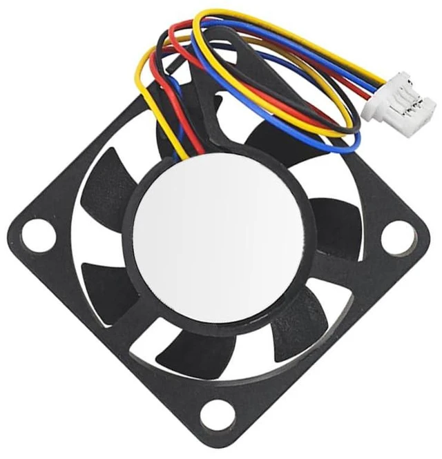 Alt view image 5 of 5 - AJMRTC DC5V 4Pin PWM Brushless Cooling Fan 30x30x7mm, High Speed Quiet Cooler Fan Compatible with Raspberry Pi 5 Motherboard, Small Mini DC Brushless Fan for Chip Heat Dissipation