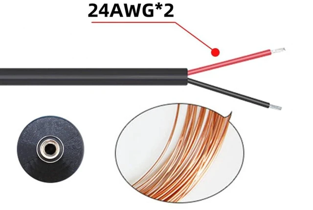 Alt view image 3 of 7 - AJMRTC USB C Male to DC 5.5x2.1mm Power Cable 3.28FT/1.0M, Built-in 5.1K Resistor DC 5V Charging Cord for USB Fan, LED Desk Lamp, Bedside Light, Car Driving Recorder & Small DC Equipment