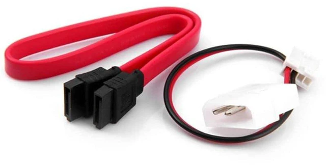 Alt view image 5 of 7 - AJMRTC 2 in 1 IDE to SATA Converter Adapter Cable, SATA to IDE Bidirectional Chip Connector, Supports IDE Hard Drive and SATA HDD SSD for Desktop PC Internal Storage Conversion