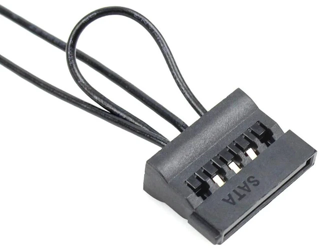 Alt view image 2 of 6 - AJMRTC 9 Pin USB to SATA SSD Power Supply Adapter Cable, 9Pin USB Connector to 2.5 Inch SATA SSD Power Cord for ITX Motherboard, Mainboard Notebook Internal 2.5" SATA Solid State Drive Power Connectio