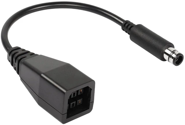 Main image of AJMRTC 0.5FT Power Conversion Cable Adapter for Xbox 360 to Xbox 360 E, Power Supply Transfer Cord Connect Original Xbox360 Power Brick to Xbox360 E Console, Replacement Power Adapter Cable