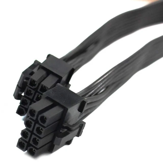 Alt view image 5 of 6 - AJMRTC CPU 8Pin (4+4pin) Modular Power Supply Graphics Cable, 18AWG 70cm CPU Power Cord Replacement for Great Wall Dragon 1250W Modular PSU, CPU 4+4 Pin Power Extension Wire for Desktop Gaming Motherb