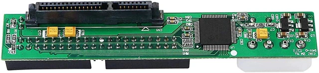 Alt view image 7 of 7 - AJMRTC SATA Female to 40 Pin Male 3.5 Inch IDE PATA Adapter Converter, IDE to SATA Hard Drive Interface for Desktop PC, Connect Old 3.5" IDE HDD to SATA Motherboard for Storage Upgrade