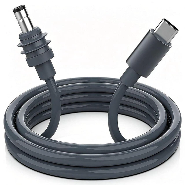 Main image of AJMRTC USB-C to DC Power Cable for Starlink Mini, Built-in Smart PD Chip, 18AWG Heavy Gauge Wire, Waterproof Design Type-C DC Power Cord, Stable Power Supply for Starlink Mini Satellite Dish Outdoor