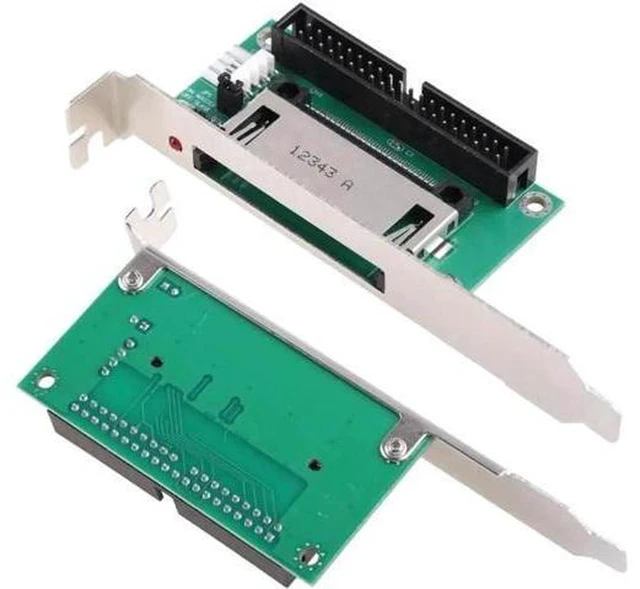 Alt view image 3 of 6 - AJMRTC CF to IDE Adapter Card, Compact Flash CF to IDE Converter Support 39-Pin & 40-Pin Interface, 3.5 Inch Desktop CF Memory Card to IDE Hard Drive Adapter for Industrial PC