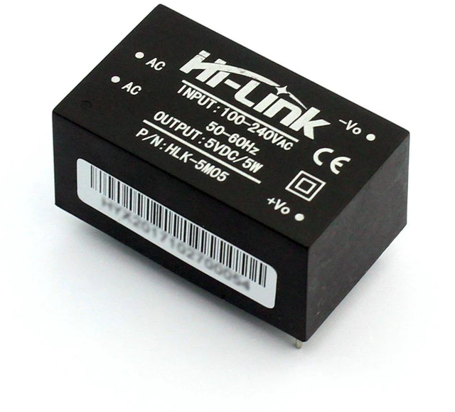 Alt view image 4 of 4 - AJMRTC HLK-5M05 AC-DC Isolated Switching Power Supply Module, 220V AC to 5V DC 5W Step-Down Voltage Converter, HLK5M05 Isolated Power Module