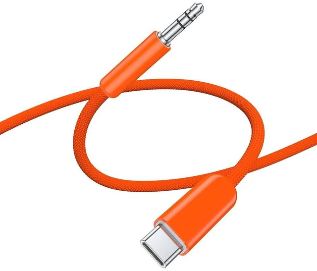 Alt view image 2 of 5 - AJMRTC 4ft USB C to 3.5mm Audio Aux Jack Cable, USB-C to AUX Stereo Cord for iPhone 17 16 15 Series, Type C to 3.5mm Headphone Adapter Cable for Headphones, Speakers, Car Audio