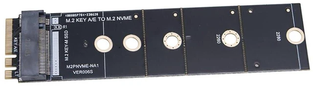Main image of AJMRTC M.2 Key A/E to NVMe M.2 SSD Expansion Adapter Card, WiFi A/E Key Interface to M2 NVMe SSD Converter, Use M.2 A&E Key Slot for NVMe SSD Storage Expansion on Desktop & Laptop Motherboard