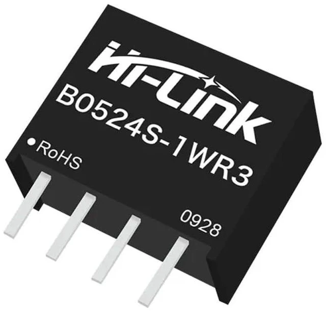 Alt view image 6 of 6 - AJMRTC B0509S-1WR3 1WR3 DC-DC Isolated Power Module 2Pcs, 1W 42mA 1500VDC Isolation Converter with Sustainable Short-Circuit Protection, 5V Input 9V Output Isolation Power Supply for Industrial Circui