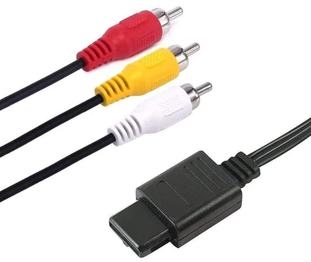 Alt view image 3 of 7 - AJMRTC 1.8M USB Male to 3 RCA Male AV Splitter Cable, USB A to 3-RCA Cinch Audio Video Cord, Composite TV Wire for N6 Game Console, TV, DVD Player, VCR, Home Audio Video Equipment