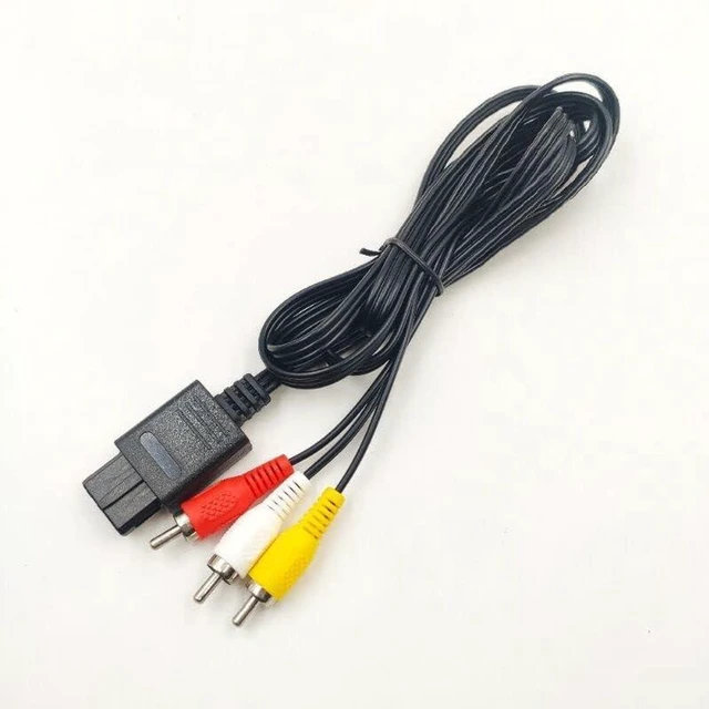 Alt view image 6 of 7 - AJMRTC 1.8M USB Male to 3 RCA Male AV Splitter Cable, USB A to 3-RCA Cinch Audio Video Cord, Composite TV Wire for N6 Game Console, TV, DVD Player, VCR, Home Audio Video Equipment