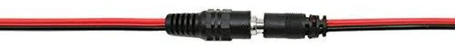 Alt view image 2 of 6 - AJMRTC 20Pcs 5.5x2.1mm DC Pigtail Power Connector Cables, Male and Female DC Barrel Plug Wires, Pre-wired DC Power Pigtails for CCTV Camera, LED Strip, DIY Electronic Wiring
