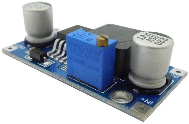 Alt view image 5 of 5 - AJMRTC XL6009 DC-DC Boost Converter Module, Adjustable Step Up Voltage Regulator Board, Input DC 3.0V-30V Output DC 5V-35V, High Efficiency Power Supply Module for Solar Battery, LED, DIY Electronic