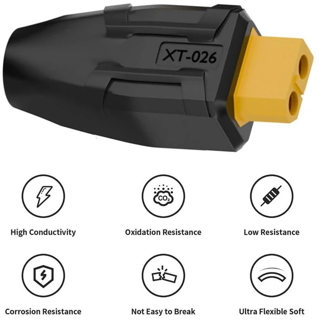 Alt view image 6 of 7 - AJMRTC XT60 Female to DC 7.4x5.0mm Female Fast Charging Adapter, SC100 Protocol Power Converter Connector for RC Lipo Battery, Quadcopter, Multicopter, Aeromodelling Drone Charging Setup