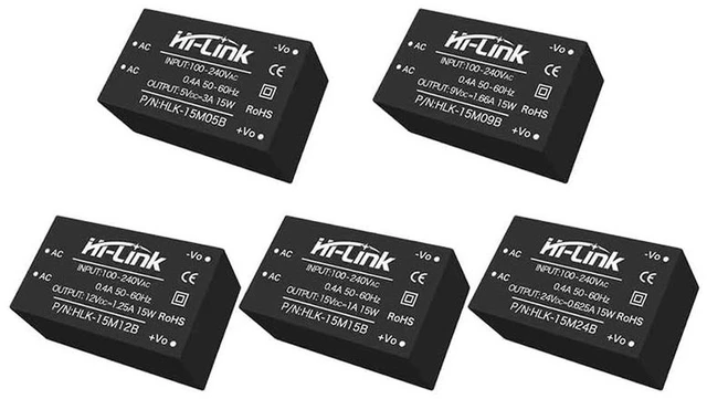 Alt view image 4 of 7 - AJMRTC HLK-15M05B 15W AC-DC Isolated Power Module, 85-265VAC to 5V DC Step-Down Converter, Low Noise Low Ripple Isolation Power Supply for Medical Equipment, Industrial Control, Smart Home (1 Piece)