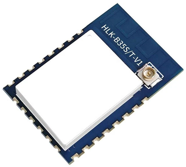 Alt view image 3 of 3 - AJMRTC HLK-B35T Serial to WiFi + BLE 5.2 Dual-Mode Wireless Module, Low Power UART Serial Port Transparent Transmission IoT Module for Smart Home, Industrial Control (Single Module)