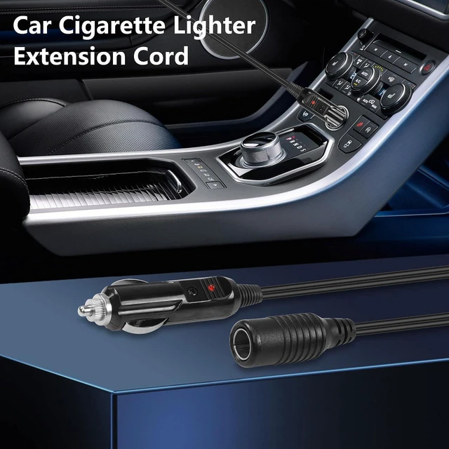 Alt view image 4 of 7 - AJMRTC Car Cigarette Lighter Plug to DIN Hella Socket Converter Cable, 12V 24V Vehicle Power Adapter Cord for Motorcycle, RV, Truck, Hella Standard Devices
