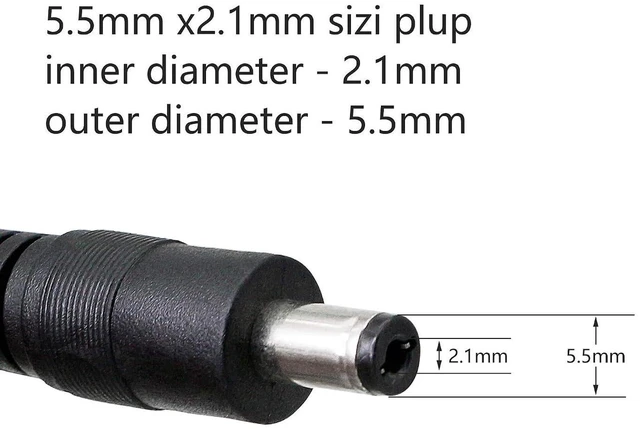 Alt view image 6 of 6 - AJMRTC 60cm 14AWG DC 5.5mm x 2.1mm Male to SAE 2 Pin Quick Disconnect Extension Cable, Heavy Duty Power Wire Harness for Solar Panel, Battery Pack, RV, Motorcycle, Portable Power Supply