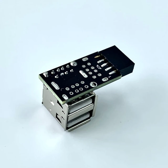 Alt view image 5 of 7 - AJMRTC UG2-L 9Pin USB 2.0 Header Adapter, Built-In 2.4G Wireless Mouse Keyboard Receiver, Internal 9-Pin Motherboard Connector Converter for ITX Chassis, Mini PC, Compact Desktop DIY Builds