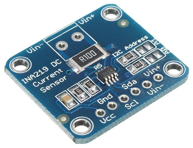 Alt view image 2 of 5 - AJMRTC 2Pcs INA219 I2C Bi-Directional DC Current Power Supply Sensor Breakout Module, High Precision Voltage Current Power Monitor Sensor Board for Arduino, Raspberry Pi, DIY Battery Power Detection