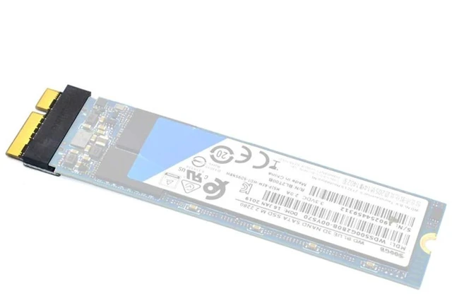 Alt view image 2 of 4 - AJMRTC NGFF M.2 NVME SSD Adapter Riser Card, Driver-Free M.2 SATA Key B/M Interface Converter, M.2 SSD Adapter Card Compatible with MacBook 2012, for Hard Drive Storage Upgrade