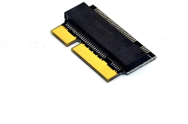Alt view image 3 of 4 - AJMRTC NGFF M.2 NVME SSD Adapter Riser Card, Driver-Free M.2 SATA Key B/M Interface Converter, M.2 SSD Adapter Card Compatible with MacBook 2012, for Hard Drive Storage Upgrade