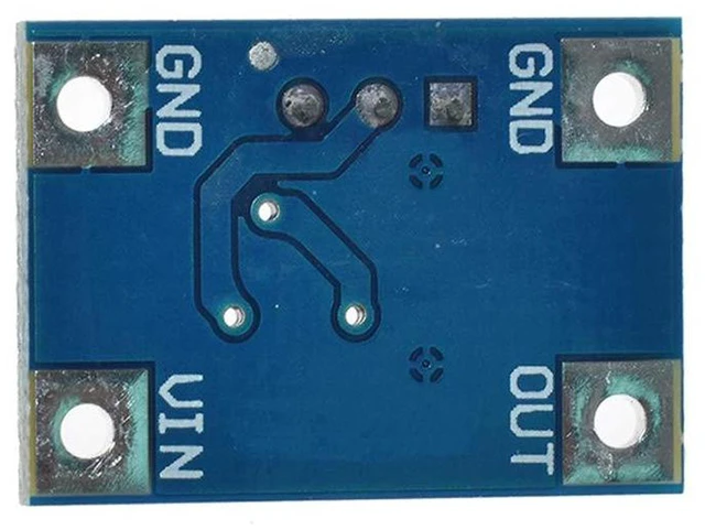 Alt view image 4 of 5 - AJMRTC 5PCS SX1308 DC-DC Step Up Boost Power Module, Adjustable Output Voltage Booster Converter Board, Max 2A High Current Step-up Module for Battery Power Supply, DIY Electronic Circuit Project