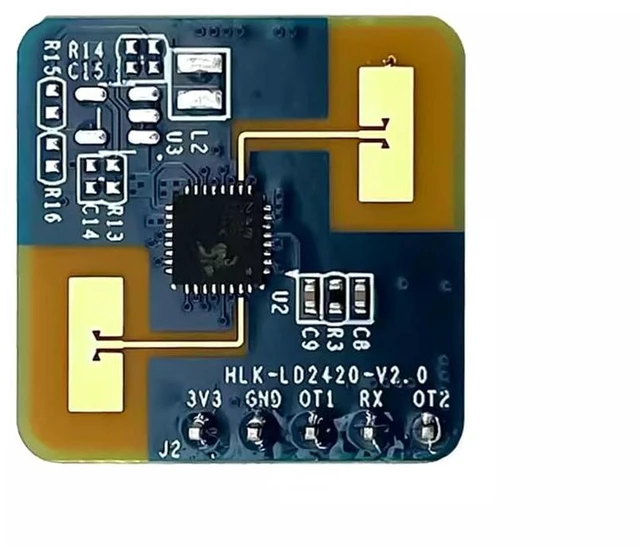 Alt view image 4 of 4 - AJMRTC LD2420 24GHz Millimeter Wave Radar Sensor Module, Human Presence Micro Motion Detector, PIR IR Sensor Replacement for Smart Light, Smart Fan, Home Automation Switch, DIY Smart Home Project