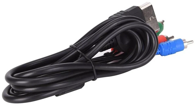 Alt view image 2 of 6 - AJMRTC 6Ft Component HD AV Cable, 480p High Definition EDTV Video Audio Cord, 5 RCA Male Connector Component Cable Compatible with PS2, PS3, Xbox, DVD Player, Game Console, HDTV Monitor Display