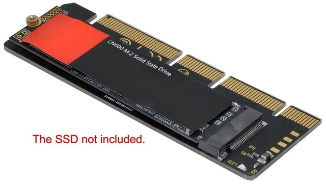 Alt view image 7 of 7 - AJMRTC NGFF M-Key NVMe M.2 SSD to PCIe 3.0 x4 Adapter Card, PCI Express 3.0 X16 Slot Expansion Converter, Bracket-Free Black PCB, Supports 2230 2242 2260 2280 NVMe SSD for Desktop Motherboard