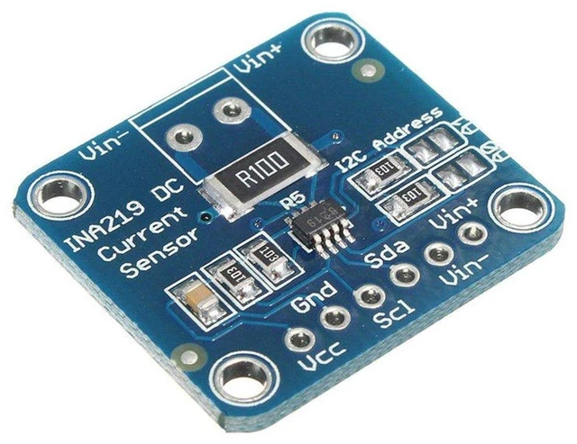 Alt view image 5 of 5 - AJMRTC INA219 I2C IIC Bi-Directional DC Current Voltage Power Sensor Module, High Precision Current Power Monitoring Breakout Board, 0-26V for Arduino, ESP32, Raspberry Pi, Battery Power Measurement